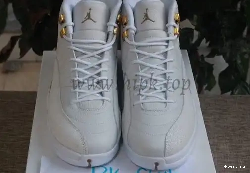Authentic Air （Nike Release pairs） Version White Jordan 12 OVO 0502